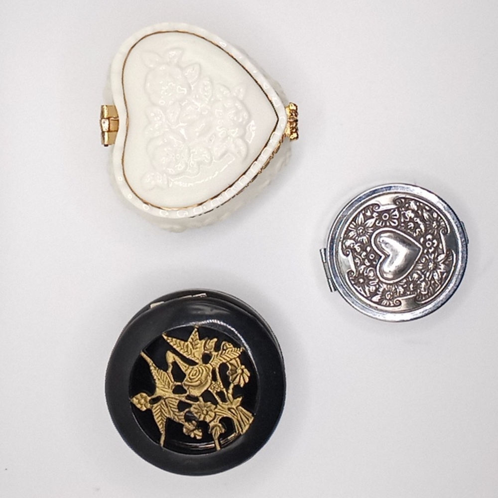Set of 3 Trinket Boxes